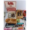 Image 2 : Assorted Nails, (3) Saw Blades, Assorted Screws, Misc - As Is CANNOT SHIP