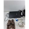 Image 2 : Epson Scanner, Lamp Cover, (3) Pairs Of Shoes, Sandals Size 8, Misc - As Is