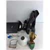 Image 3 : Epson Scanner, Lamp Cover, (3) Pairs Of Shoes, Sandals Size 8, Misc - As Is