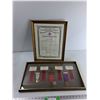 Image 1 : Framed Independent Order Of Odd Fellows 14'' x 8'', Assorted Grand Lodge Medals - As Is CANNOT SHIP