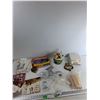 Image 1 : Woodburning Pen Set, Bells, Plastic Bags, Misc - As Is