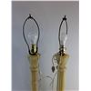 Image 2 : (2) Alabaster Desk Lamps, As Is, 31", No Shades - PICK UP