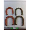Image 1 : (4) Double Ringer Horse Shoes
