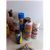 Image 4 : Brake Cleaner, Spray Paint, DOT 3 Brake Fluid, Plumbing Hose, Paint Remover, Milk Crate-CANNOT SHIP