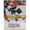 Image 2 : Autographed Braydon Coburn Philadelphia Flyers Poster 11" x 9"