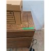 Image 10 : *Singer Sewing Machine in Storage Cabinet, Machine Table & Box Of Sewing Notions- CANNOT SHIP