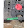 Image 2 : **Plastic Portable Workhorse Workbench- Cannot Ship