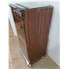 Image 2 : *Wood Cabinet With Glass Door & Fisher Record Player- As Is- Cannot Ship