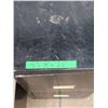 Image 2 : *Black Metal Filing Cabinet  & Green Metal Filing Cabinet- Cannot Ship