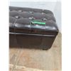 Image 3 : *Synthetic Leather Storage Bench- Cannot Ship