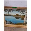 Image 2 : *(2) Hand-Painted Pictures- Landscapes