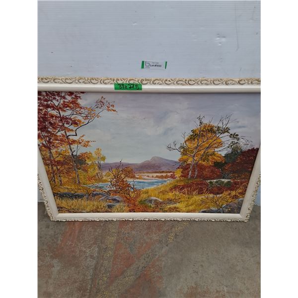 Hand-Painted Wall Painting -  PICK UP ONLY