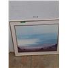 Image 1 : *Beach Scene Hanging Picture- Cannot Ship