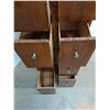Image 3 : *(2) 4-Drawer- Cannot Ship- Stackable- Missing Knob