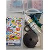Image 7 : Variety Of Craft Supplies- Stickers, Tape, Beads, Fake Candles, Balloons, Ribbon