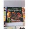 Image 5 : (5) Variety Of Books- Easy Home Organizer, Fish And Meat, BBQ Food For Friends