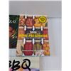 Image 6 : (5) Variety Of Books- Easy Home Organizer, Fish And Meat, BBQ Food For Friends