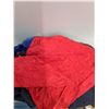 Image 8 : *Variety Of Scraps Of Fabrics & Rubbermaid Plastic Storage Bin- Cannot Ship