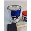 Image 2 : Eggshell Acrylic Latex Paint, Drydex Spackling, Foam Brush