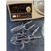 Image 4 : Vintage Oster Kitchen Mixer and Bowls - Powers On, As Is  -  PICK UP