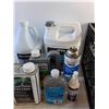 Image 3 : Various Chemicals/Liquids - 3M Paint Stripper, Mineral Oil, Floor Sealer, Milk Crate - Cannot Ship