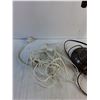 Image 2 : Desk Lamp, Plug In Light Cord - Powers On, As Is