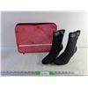 Image 1 : Golla Laptop Bag, Ladies Heel Boots - Size 8