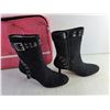 Image 5 : Golla Laptop Bag, Ladies Heel Boots - Size 8