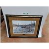 Image 1 : *Framed December Silence Wall Art Print 40" x 32", Cannot Ship