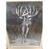 Image 2 : *Framed Deer Wall Art Print 34" x 26", Cannot Ship