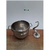 Image 1 : *Commerical Mixing Bowl, Dough Hook Attachment - Cannot Ship