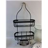 Image 2 : Spice Rack, Glass Vases, Alden Quartz Wall Clock - As Is