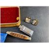 Image 4 : Cufflinks, Pocket Knives, Nail Clipper