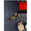 Image 2 : Necklaces, Christmas Shirt Pins, Earrings, Jewelry Box