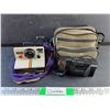Image 1 : Polaroid One Step Land Camera, Pentax PC35AF Camera - As Is, Camera Bags