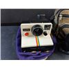 Image 2 : Polaroid One Step Land Camera, Pentax PC35AF Camera - As Is, Camera Bags