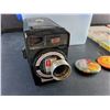 Image 6 : Vintage Kodak Hawkeye 8 Camera - As Is, Audio Cassettes, Plastic Container with Lid, Shirt Pins