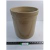 Image 1 : Medalta #3 Open Stoneware Crock - 12" High x 11" Dia - PICK UP