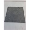 Image 4 : * (82) Black Granite 12x12x0.5" Floor Tile - Dolly Cart Not Included - Pickup Only