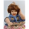 Image 2 : Ceramic Crawling Child Doll with Pillows - 18" Length