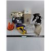 Image 1 : 12v Air Compressor, Sand Blaster, Paint Sprayer, Glass Mover, 1.1 Amp Motor - All Untested - As is