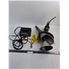 Image 1 : Assorted Funnels, Eliminator Battery Charger - Untested, Oil Can