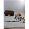 Image 1 : Certified Tool Box with Assorted Hand Tools (Pliers, Hammer. Screw Drivers)