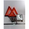 Image 1 : Safety/Warning Triangles, Hubbell Halogen Lamp - Untested, Olympic Wire Meter