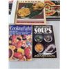 Image 2 : (6) Variety Of Books- Food Healing For Man, Cooking Light, Truly Unusal Soups
