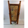 Image 1 : Floral Bamboo Umbrella Stand- 13" x 11.5" x 24"- PICK UP ONLY