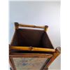 Image 5 : Floral Bamboo Umbrella Stand- 13" x 11.5" x 24"- PICK UP ONLY