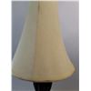 Image 6 : Vintage Wood Table Lamp- 10" x 29.5"-  Turns On  -  PICK UP ONLY