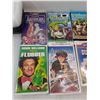 Image 3 : (14) Food Containers, (6) VCR Movies- Dumbo, Shrek 1 