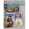 Image 4 : (14) Food Containers, (6) VCR Movies- Dumbo, Shrek 1 